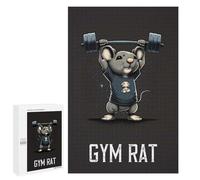 Puzzles 1000 PCS pour Adolescents Gym Rat Puzzles pour Adultes Jeu De Réflexion Cadeau d'anniversaire Difficile À Compléter 1000 PCS