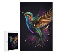Puzzles 1000 PCS pour Adolescents Hummingbird Bird Puzzles pour Adultes - Jeux De Construction - Analyse Et Logique - Idées Cadeaux pour Toute La Famille 1000 PCS