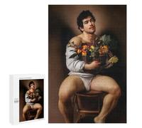 Puzzles 1000 PCS pour Adolescents Immortal Fruit - Man with Fruit Basket Puzzles pour Adultes Jeux De Détente Décoration Murale Idéal comme Cadeau pour Toute La Famille 1000 PCS