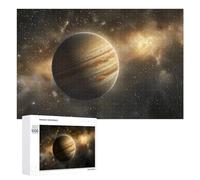 Puzzles 1000 PCS pour Adolescents Jupiter The Gas Giant of Our Solar System Jeux De Puzzle Relaxants Améliorent La Mémoire Offrez-Les en Cadeau À Toute La Famille 1000 PCS