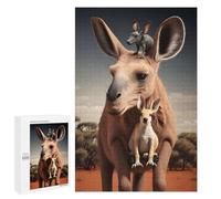 Puzzles 1000 PCS pour Adolescents Kanggoro Puzzles pour Adultes - Jeux De Construction - Analyse Et Logique - Idées Cadeaux pour Toute La Famille 1000 PCS