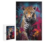 Puzzles 1000 PCS pour Adolescents Leopard Banksy Graffiti Puzzles pour Adultes À Monter Soi-même - Jeux Éducatifs Et Amusants en Famille 1000 PCS