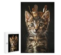 Puzzles 1000 PCS pour Adolescents Little Cat King Jeu De Puzzle Casse-tête Anti-Stress Stimulant À Compléter 1000 PCS