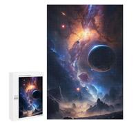 Puzzles 1000 PCS pour Adolescents Mysterious Universe Puzzles pour Adultes Décoration Murale Jouet Difficile, Difficile, Stimulant À Compléter 1000 PCS