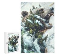 `Puzzles 1000 PCS pour Adolescents Natures Roar Puzzles pour Adultes Jeux De Détente Découpe De Précision Offre Spéciale Cadeaux pour Toute La Famille 1000 PCS