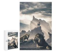 Puzzles 1000 PCS pour Adolescents Pride Rock Puzzles pour Adultes - Jouets À Faire Soi-même, mais Aussi Un Défi Éducatif Amusant Et Humoristique 1000 PCS