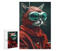 Puzzles 1000 PCS pour Adolescents Red Riding Hood Cat Puzzles pour Adultes Décoration Murale Jouet Difficile, Difficile, Stimulant À Compléter 1000 PCS