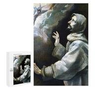 Puzzles 1000 PCS pour Adolescents Saint Francis by El Greco Puzzles pour Adultes Décoration Murale Jouet Difficile, Difficile, Stimulant À Compléter 1000 PCS