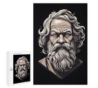 `Puzzles 1000 PCS pour Adolescents Socrates Greek Philosopher Puzzles pour Adultes Jeux De Détente Découpe De Précision Offre Spéciale Cadeaux pour Toute La Famille 1000 PCS