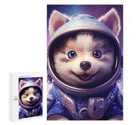 `Puzzles 1000 PCS pour Adolescents Space Baby Husky Puzzles pour Adultes Jeux De Détente Découpe De Précision Offre Spéciale Cadeaux pour Toute La Famille 1000 PCS