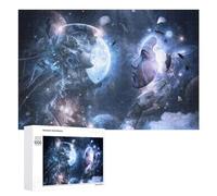 Puzzles 1000 PCS pour Adolescents Space Odyssey Cosmic Dreamscape Jeux De Puzzle Relaxants Améliorent La Mémoire Offrez-Les en Cadeau À Toute La Famille 1000 PCS