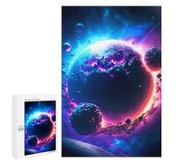 Puzzles 1000 PCS pour Adolescents Space Planet Galaxy Jeu De Puzzle Casse-tête Anti-Stress Stimulant À Compléter 1000 PCS