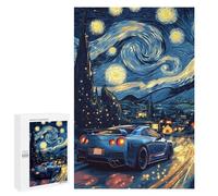 Puzzles 1000 PCS pour Adolescents Starry Night R35 Puzzles pour Adultes - Jeux De Construction - Analyse Et Logique - Idées Cadeaux pour Toute La Famille 1000 PCS