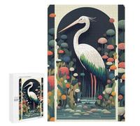 Puzzles 1000 PCS pour Adolescents The Elegant Crane Puzzles pour Adultes À Monter Soi-même - Jeux Éducatifs Et Amusants en Famille 1000 PCS