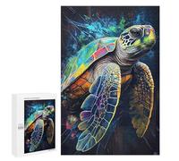 `Puzzles 1000 PCS pour Adolescents The Patient Turtle Puzzles pour Adultes Jeux De Détente Découpe De Précision Offre Spéciale Cadeaux pour Toute La Famille 1000 PCS