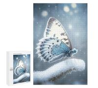 Puzzles 1000 PCS pour Adolescents Winter Butterfly Beauty Puzzles pour Adultes Décoration Murale Jouet Difficile, Difficile, Stimulant À Compléter 1000 PCS