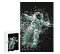 Puzzles 1000 PCS pour Adultes Astronaut Fantasy Adolescents Puzzles Jeu Manuel Découpe De Précision Aide À Stimuler Le Cerveau 1000 PCS