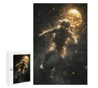 Puzzles 1000 PCS pour Adultes Astronaut Floating in Space -5 Puzzles pour Adolescents Activités Familiales Défi Éducatif Jeu Stimulant Et Divertissement en Famille 1000 PCS