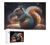 Puzzles 1000 PCS pour Adultes Cosmic Squirrel in Space Puzzle, Jouet, Décoration Murale, mais Amusant Et Humoristique, Cadeau d'anniversaire Unique 1000 PCS
