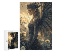 Puzzles 1000 PCS pour Adultes Dark Angel in Bloom Adolescents Puzzles Jeu Manuel Découpe De Précision Aide À Stimuler Le Cerveau 1000 PCS