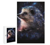 Puzzles 1000 PCS pour Adultes Galactic Hedgehog Art Print -1 Puzzles pour Adolescents Activités Familiales Défi Éducatif Jeu Stimulant Et Divertissement en Famille 1000 PCS
