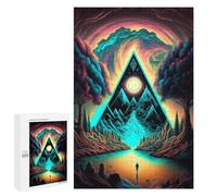 Puzzles 1000 PCS pour Adultes Gate to The Celestial Realm Puzzle, Jouet, Décoration Murale, mais Amusant Et Humoristique, Cadeau d'anniversaire Unique 1000 PCS