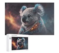 Puzzles 1000 PCS pour Adultes Koala in Cosmic Dreamscape Puzzle, Jouet, Décoration Murale, mais Amusant Et Humoristique, Cadeau d'anniversaire Unique 1000 PCS