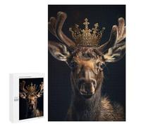 Puzzles 1000 PCS pour Adultes Little Moose King Adolescents Puzzles Jeu Manuel Découpe De Précision Aide À Stimuler Le Cerveau 1000 PCS