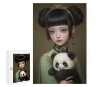 Puzzles 1000 PCS pour Adultes My Little Panda Adolescents Puzzles Jeu Manuel Découpe De Précision Aide À Stimuler Le Cerveau 1000 PCS