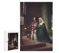 Puzzles 1000 PCS pour Adultes The Dedication by Edmund Leighton Adolescents Puzzles Jeu Manuel Découpe De Précision Aide À Stimuler Le Cerveau 1000 PCS