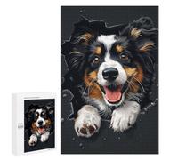 Puzzles 1000 PCS Shetland Sheepdog Puzzles pour Adolescents Jeux Relaxants Défi Difficile Cadeaux Uniques d'anniversaire Et De Noël 1000 PCS