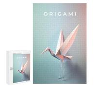 Puzzles 1000 PCS The Art of Origami Puzzles pour Adolescents Jeux Relaxants Défi Difficile Cadeaux Uniques d'anniversaire Et De Noël 1000 PCS