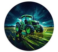 Puzzles 1000 pièces Adolescents Cadeaux Tracteur agricole Puzzle Adultes qualité supérieure Convient aux Adultes aux Enfants Plus 12 Ans Jeu Stimulant 26,57 x 26,57 Pouces