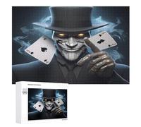 Puzzles 1000 Pièces Adulte Magicien Puzzle en Bois pour Adolescents Jouets Créatifs Décoration De La Maison （75×50cm）