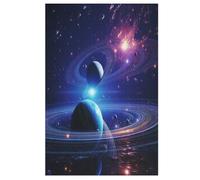 Puzzles 1000 Pièces Adulte planète Puzzle en Bois pour Adolescents Jouets Créatifs Décoration De La Maison 78×53cm