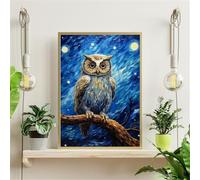 Puzzles 1000 Pièces Adultes Animal Hibou Ciel Étoilé 75 x 50 cm Jeu Educatif Puzzle Impossible Puzzle Adultes 1000 Pièces Puzzles