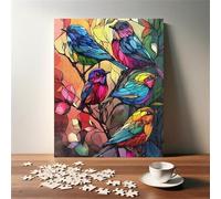 Puzzles 1000 Pièces Adultes Animaux Oiseaux Arbre 75 x 50 cm Jeu Educatif Puzzle Impossible Puzzle Adultes 1000 Pièces Puzzles