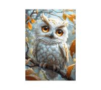 Puzzles 1000 Pièces Adultes Chouette Animale 75 x 50 cm Jeu Educatif Puzzle Impossible Puzzle Adultes 1000 Pièces Puzzles