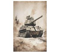 Puzzles 1000 Pièces Adultes, Puzzle De Jeu, Char d'assaut Planche De Bois, Excellent Cadeau pour EnfFourmis 78×53cm