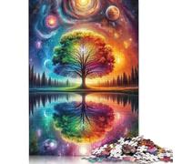 Puzzles 1000 pièces « Arbre de l'esprit » pour Adultes | | Puzzles Amusants en Famille, Cadeaux de Noël, Jeux intellectuels (38 x 26 cm)
