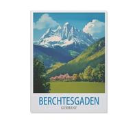 Puzzles 1000 Pièces，Berchtesgaden，Puzzles 1000 Pièces - Jeux Éducatifs Jouets Joli Cadeau Assemblage De Puzzles pour Adultes（38x26cm）-HR99