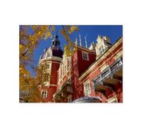 Puzzles 1000 Pièces，Château de Bad Muskau，Éducatif Intellectuel Décompressant Jouet Puzzles Amusant Jeu De Famille pour Enfants Adultes（38x26cm）-AR32