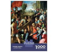 Puzzles 1000 Pièces Christ Falling by Raphael Puzzles pour Adultes - Jeu Manuel - Idées De Détente À La Maison - Cadeaux De Noël Et d'anniversaire 70x50cm/1000pcs