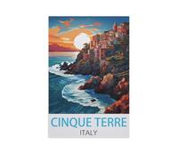 Puzzles 1000 Pièces，Cinque Terre Italie，Enfants Jouet Cadeau（38x26cm）-FV36