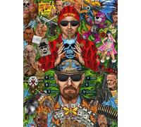 Puzzles 1000 Pièces ，Classic Film Breakings Bad Affiches ，for Jeu De Puzzle pour Adultes sur Le Thème De La Famille ，Jeu De Mémoire pour Personnes Âgées ，Art Mural Gifts Xy39Zw
