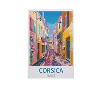 Puzzles 1000 Pièces,Corse, France,Éducatif Intellectuel Décompressant Jouet Puzzles Amusant Jeu De Famille pour Enfants Adultes(38x26cm)-GA32