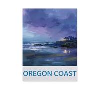 Puzzles 1000 Pièces，Côte de l'Oregon, Oregon，Enfants Jouet Cadeau Éducatif Intellectuel Décompression Fun Famille Jeu/Halloween Noël Puzzle Cadeau（75x50cm）-CJ22
