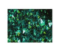 Puzzles 1000 Pièces，Cristaux Verts d’émeraude, de Saphir ou de Tourmaline，Éducatif Intellectuel Décompressant Jouet Puzzles Amusant Jeu De Famille pour Enfants Adultes（38x26cm）-L7