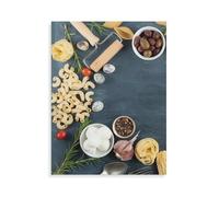 Puzzles 1000 pièces，Cuisine Italienne avec pâtes et Nouilles servies sur Une cuillère en Bois Originale，Puzzle Classique Difficile, Amusant, créatif, Jouets DIY, Cadeaux pour Filles et garçons-AP34