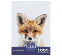 Puzzles 1000 Pièces Cute Baby Fox Puzzle pour Adolescents Améliore La Mémoire Difficile Et Stimulant Casse-tête Jeux De Réflexion en Famille 38x26cm/1000pcs